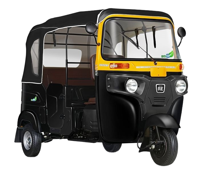 Black Auto Rickshaw